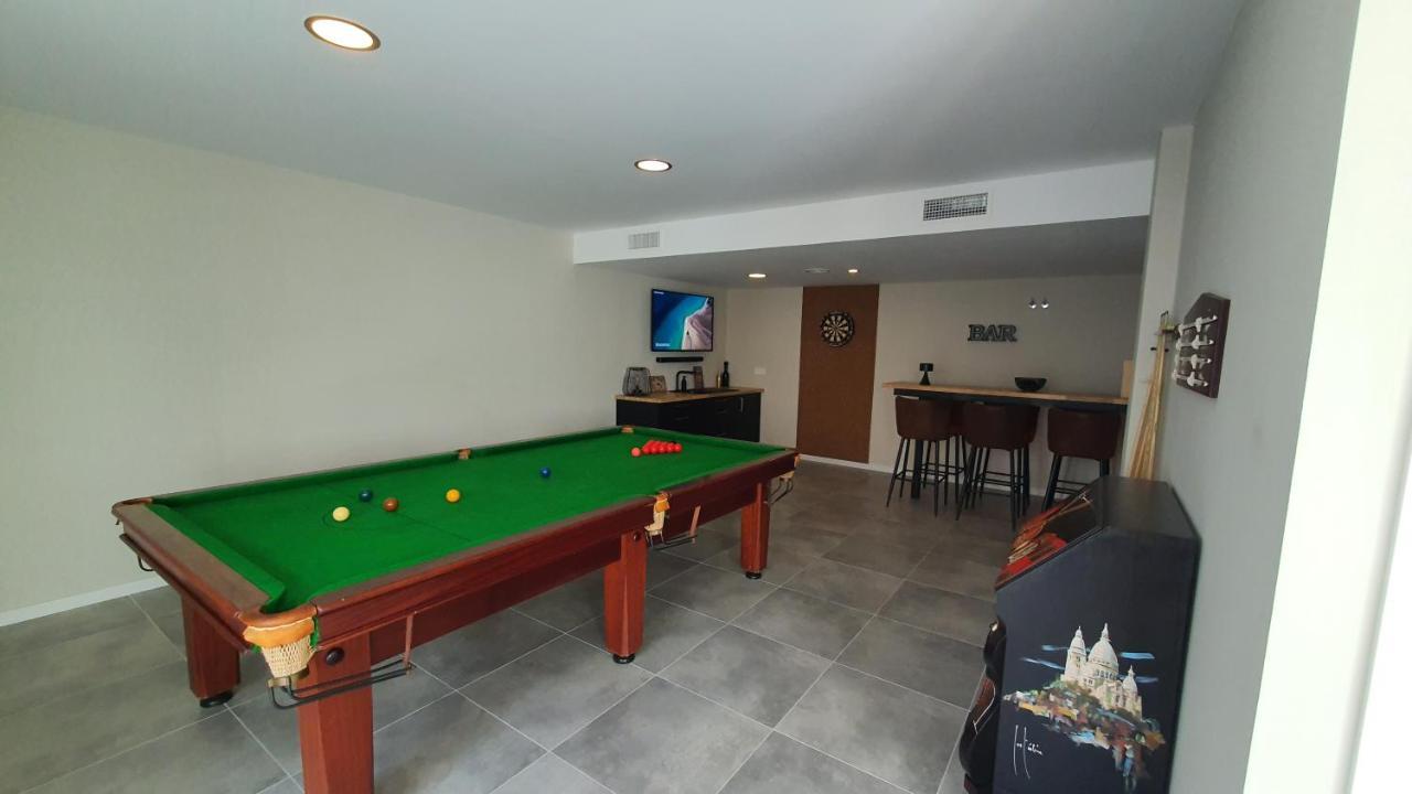 Pool & Snooker Villa Finestrat Kültér fotó